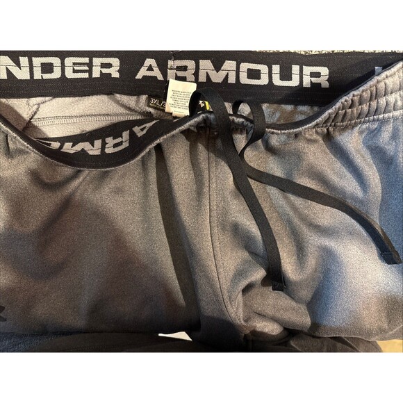 Under Armour Men's Rival Fleece Loose Fitting Sweatpants 3XL Charcoal Gray - Picture 11 of 15